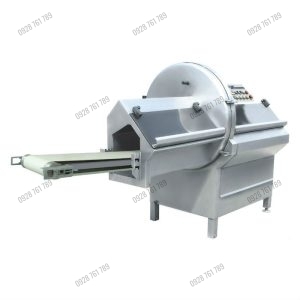 Máy cắt lát thịt đông lạnh, thịt tươi, thịt nguội, giò chả Xiaojin QP6590