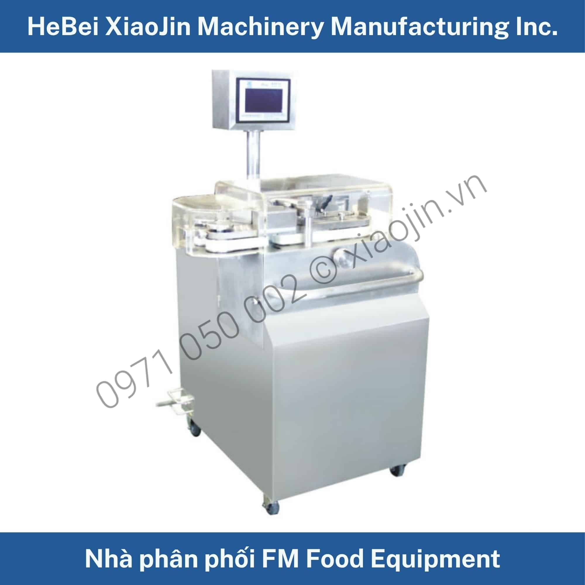 Máy cắt xúc xích Xiaojin RJJ01 1 Máy cắt xúc xích tự động Xiaojin RJJ01