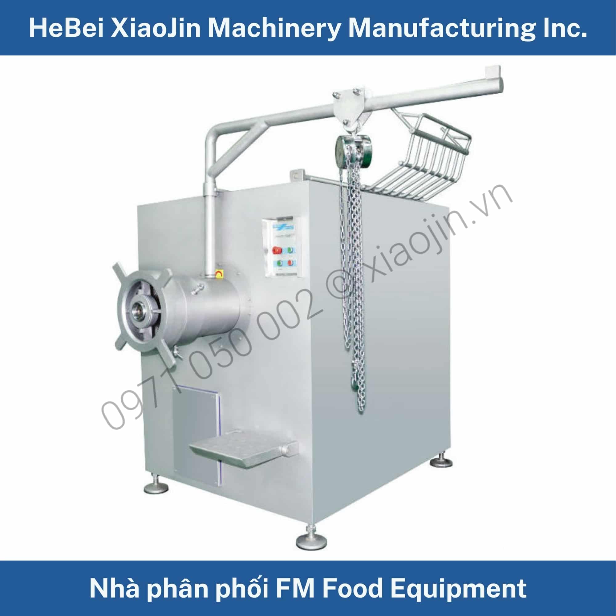 Máy xay thịt công suất lớn Xiaojin JRD300II 1 Máy xay thịt công suất lớn Xiaojin JRD300II