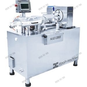 Máy xoắn và hiệu chỉnh xúc xích, dồi sụn, lạp xưởng ống đôi tốc độ cao NJG-1200S