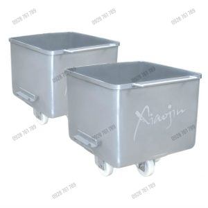 Xe vận chuyển nguyên liệu chế biến (bin trolley) INOX 304 Xiaojin LC